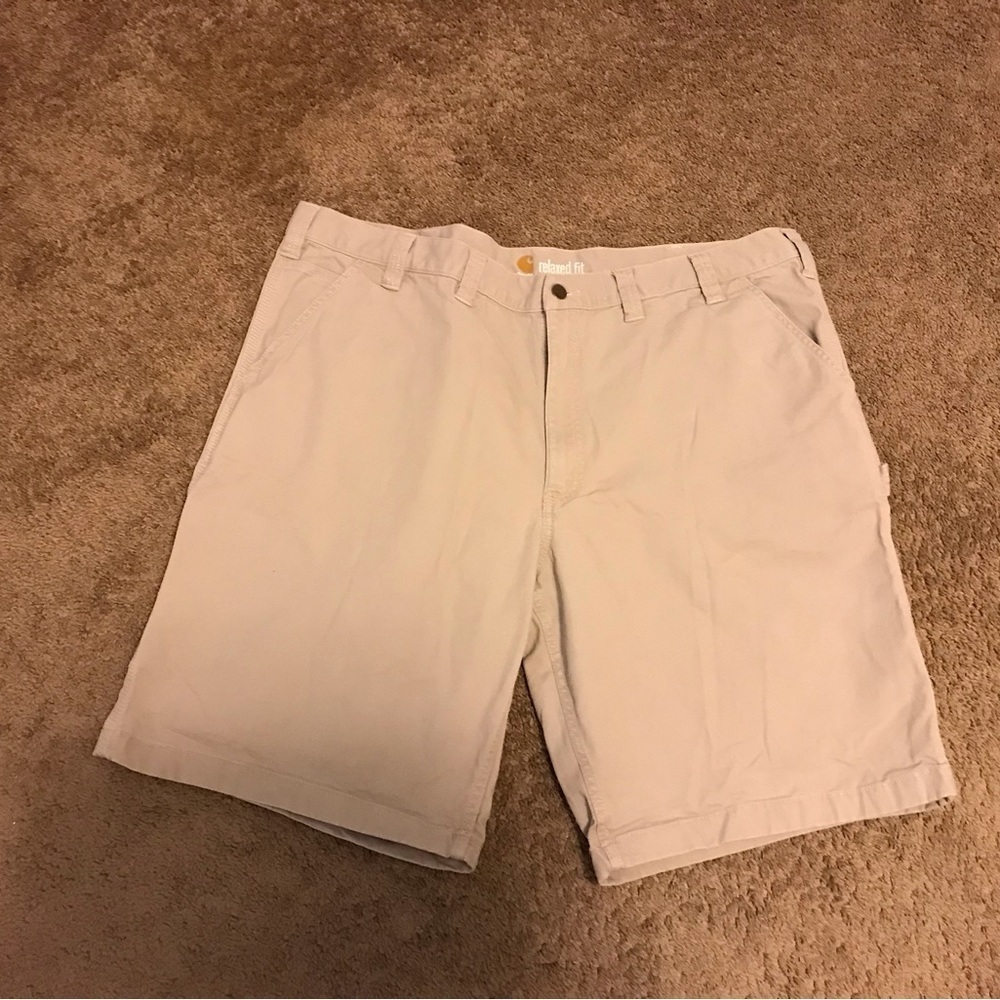 Carhartt Rugged Flex Relaxed-Fit Canvas Utility Shorts for Men